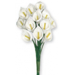 Flower Favors - White Callas